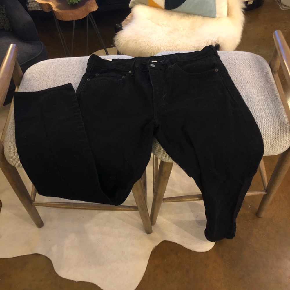 J. Crew Black Denim 770